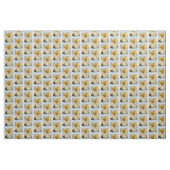 Spitz in den malenden Gänseblümchen - Stoff (Yard (91,4 cm))