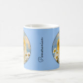 Spitz in der Malerei von Daisis - Originale Hundek Kaffeetasse (Mittel)