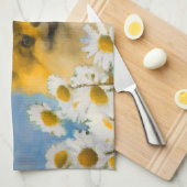 Spitz in der Malerei von Daisis - Originale Hundek Küchentuch (Viertel Falte)