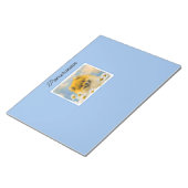 Spitz in der Malerei von Daisis - Originale Hundek Notizblock (angewinkelt)