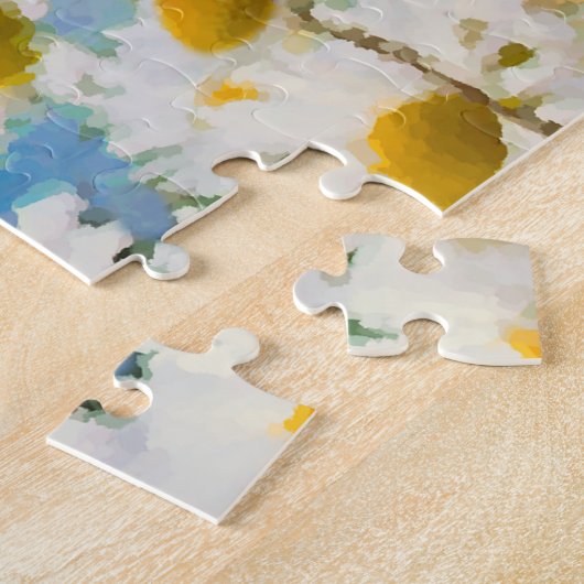 Spitz in der Malerei von Daisis - Originale Hundek Puzzle (Seite)