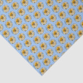 Spitz in der Malerei von Daisis - Originale Hundek Seidenpapier (Ausschnitt)