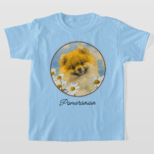 Spitz in der Malerei von Daisis - Originale Hundek T-Shirt