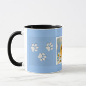 Spitz in der Malerei von Daisis - Originale Hundek Tasse (Links)