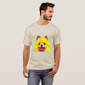 Spitz in Farben T-Shirt (Vorne ganz)