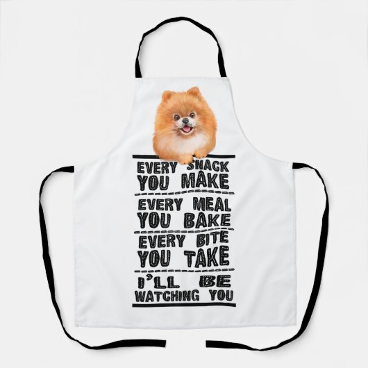 Spitz jeden Snack Schürze (Vorderseite)