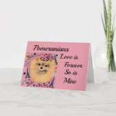 Spitz Karte (Vorderseite)