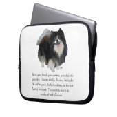 Spitz Keepake Male Laptopschutzhülle (Vorderseite Links)