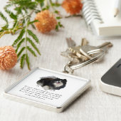 Spitz Keepake Weibchen Schlüsselanhänger (Seite)