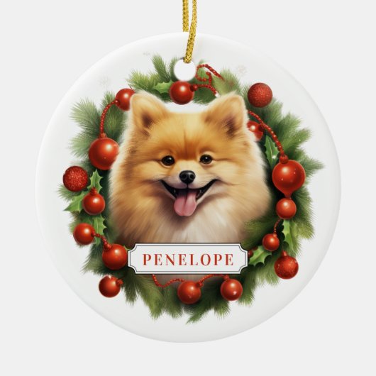 Spitz Keramik Circle Ornament (Vorne)