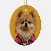 Spitz Keramik Ornament (Rechts)