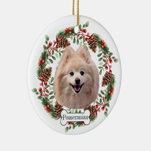 Spitz Keramik Ornament (Rechts)