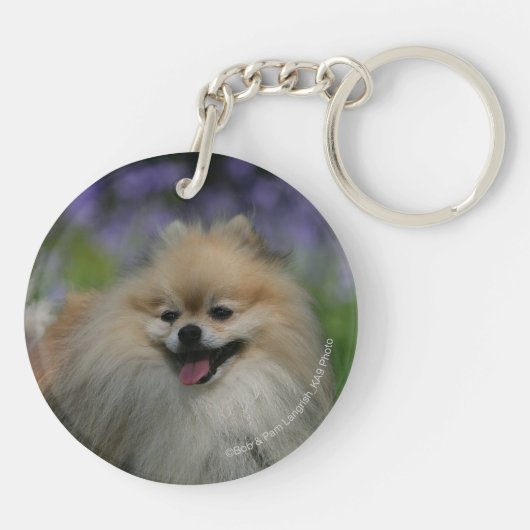 Spitz-Keuchen Schlüsselanhänger (Rückseite)