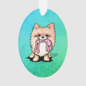 Spitz KiniArt Ornament (Rückseite)