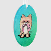 Spitz KiniArt Ornament (Vorderseite)