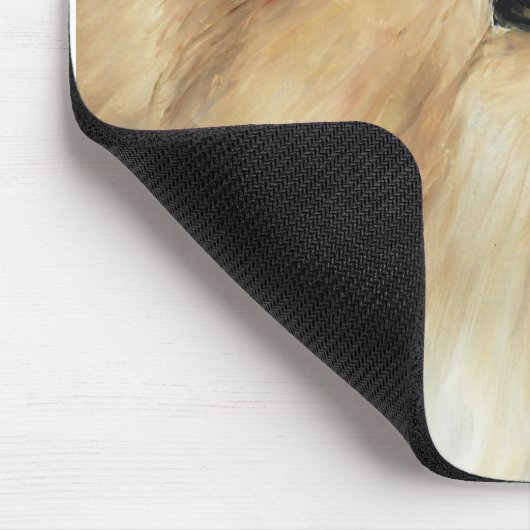 Spitz-Kopf-Studien-Hundekunst-Mausunterlage Mousepad (Ecke)