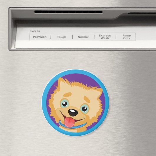 Spitz Kühlschrankmagnet - Golden (In Situ (Geschirrspüler))