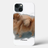Spitz Kunstgeschenke Case-Mate iPhone Hülle (Rückseite)