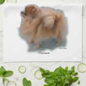 Spitz Kunstgeschenke Geschirrtuch (Gefaltet)