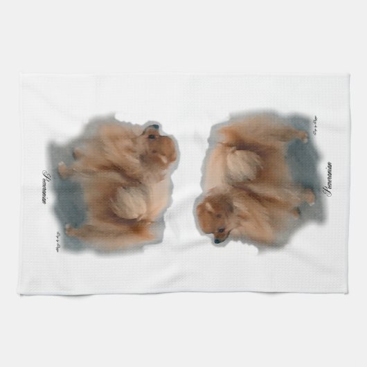 Spitz Kunstgeschenke Geschirrtuch (Horizontal)