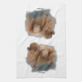 Spitz Kunstgeschenke Geschirrtuch