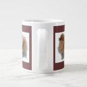 Spitz Kunstgeschenke Jumbo-Tasse (Rückseite)