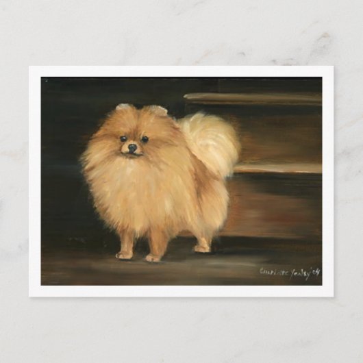 "Spitz" Kunstreproduktion Postkarten (Vorderseite)