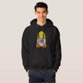 Spitz-Laboratorium für Bauarbeiter Hoodie (Vorne ganz)