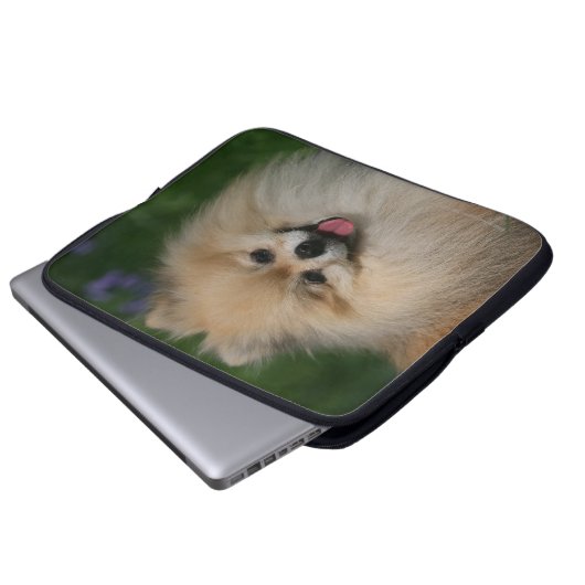 Spitz-Lächeln Laptopschutzhülle (Vorne Knopf)