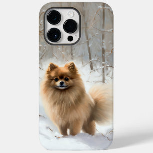 Spitz lässt es Weihnachten schneien Case-Mate iPhone 14 Pro Max Hülle
