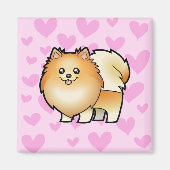Spitz Liebe Magnet (Vorne)