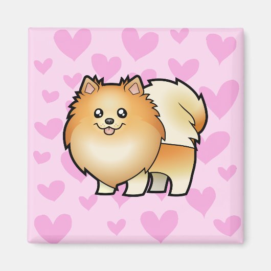 Spitz Liebe Magnet (Vorne)