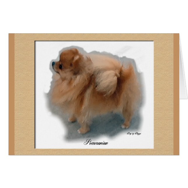 Spitz Liebhaber Geschenke (Vorderseite (Horizontal))