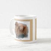 Spitz Liebhaber Geschenke Kaffeetasse (Vorderseite Links)