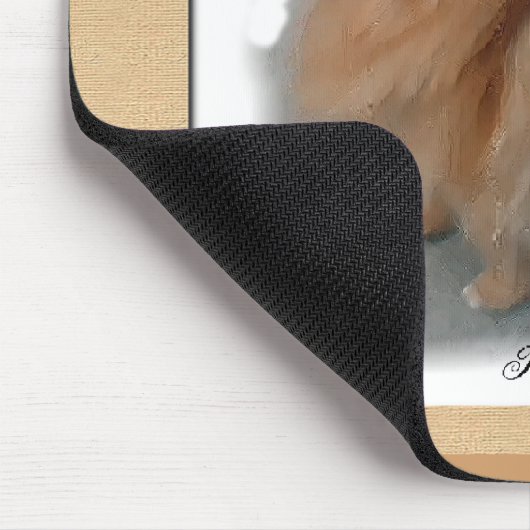 Spitz Liebhaber Geschenke Mousepad (Ecke)