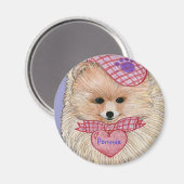Spitz Magnet (Vorderseite/Rückseite)