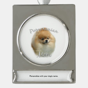 SPITZ MAMA 2 Banner-Ornament SILBER