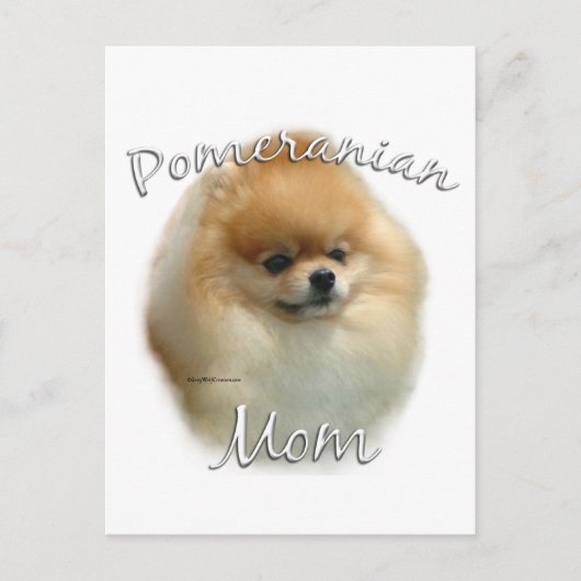 SPITZ MAMA 2 POSTKARTE (Vorderseite)