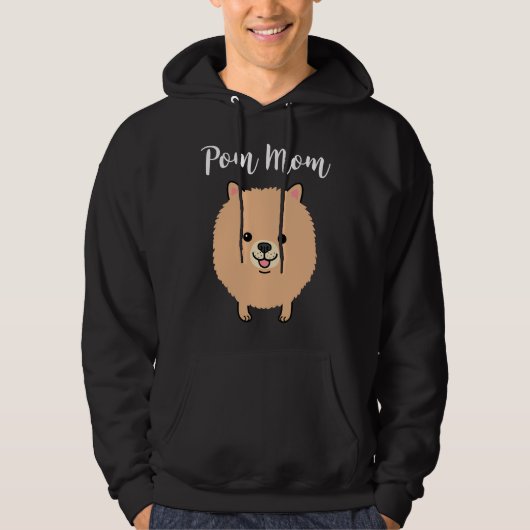 Spitz Mama 37 Hoodie (Vorderseite)