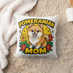 Spitz Mama Floral Kissen