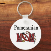 Spitz MAMA Geschenke Schlüsselanhänger (Vorderseite)