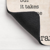 Spitz-Mama Mousepad (Ecke)