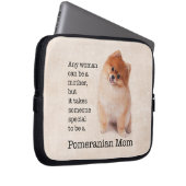 Spitz Mama Notebook-Sieb Laptopschutzhülle (Vorne Rechts)