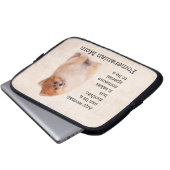 Spitz Mama Notebook-Sieb Laptopschutzhülle (Vorne Knopf)