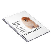 Spitz-Mama Notizblock (Rechte Seite)