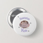 Spitz-Mama - Schaltfläche Button (Vorne & Hinten)