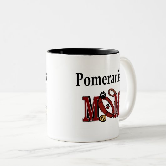 Spitz Mama Tasse (VorderseiteRechts)