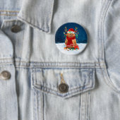 Spitz mit Weihnachtsgeschenke Button (Beispiel)
