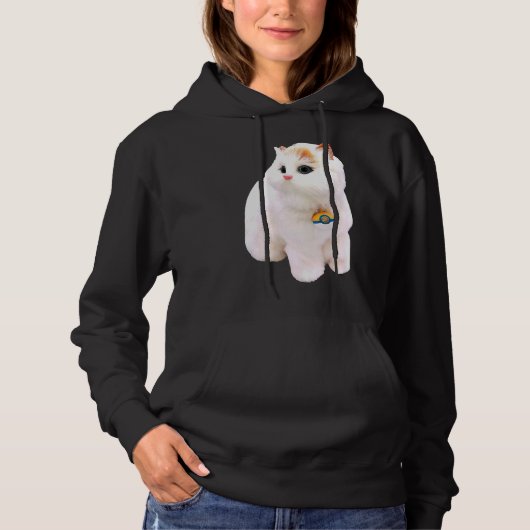 Spitz Niedlich Hoodie (Vorderseite)