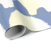 Spitz, niedliches Flufft Hundeverpackungs-Papier Geschenkpapier (Rolleneckpunkt)